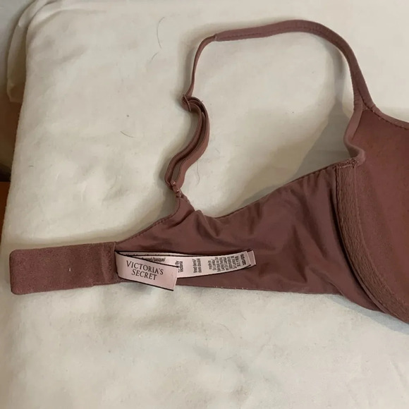 Victoria's Secret Body by Victoria Lined Demi Mauve Sparkle Bra 32D - Picture 11 of 16
